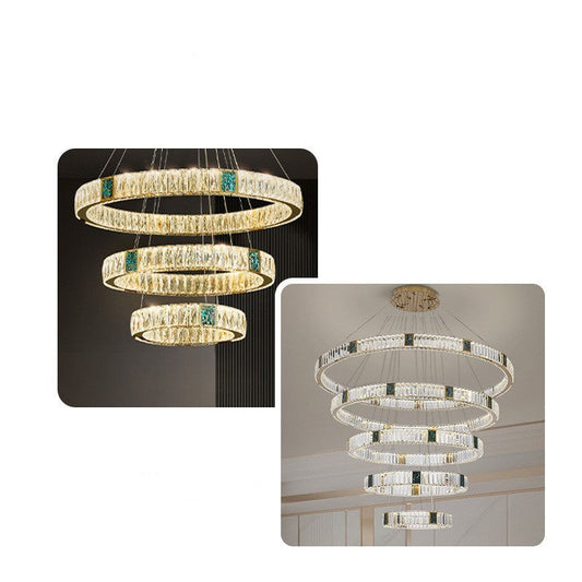 Light Luxury Crystal Chandelier